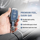 Metal Key Cover Compatible For Hyundai: i20, Creta, Venue, Tucson, Alcazar, Verna, Xcent, Aura, Elantra, Nios, I-10 Grand,Exter (3 Button Smart Key)