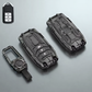 Metal Transformer Key Cover Compatible For Honda: City, Civic, Jazz, Brio, Amaze, Cr-v, Wr-v, Br-v, Mobilio 3 Button Smart Key