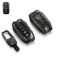 Metal Transformer Key Cover Compatible For Toyota: Innova Crysta, Innova HyCross, Hilux (2 button smart key)