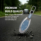 Metal Silicone Car Key Cover Compatible For Hyundai Venue 2026 3-Button Smart Key