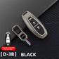 Metal Silicone Car Key Cover Compatible For Suzuki: Baleno, Ciaz, Grand Vitara, Brezza, S Cross, Swift, Ignis, XL6, Fronx, Jimny, Grand Vitara