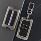 Metal Silicone Key Cover Compatible For Renault Triber | Kiger | New Kwid Smart Key