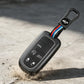 Keystera Metal Silicone Car Key Cover Compatible For Jeep Compass Smart Key