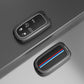 Keystera Metal Silicone Car Key Cover Compatible For Jeep Compass Smart Key