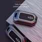 Metal Silicone Car Key Cover Compatible For Suzuki:Swift, Dzire, Baleno, Ertiga, Grand Vitara, Brezza, Fronx, Jimny XL6, & Toyota:Glanza, Urban Cruiser Hyryder