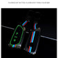Metal Silicone Car Key Cover Compatible For Skoda Octavia | Volkswagen Virtus 3 Button Smart Key