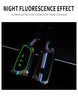 Metal Silicone Car Key Cover Compatible For Skoda Octavia | Volkswagen Virtus 3 Button Smart Key