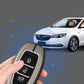 Metal Silicone Car Key Cover Compatible For Hyundai : i20, Kona, Verna 2018 onwards (3 button smart key)