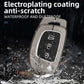 Metal Silicone Key Cover Compatible For Hyundai : Creta, Venue, Tucson, Alcazar, I20, Grand i10, Aura, Xcent, Exter