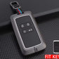 Metal Silicone Key Cover Compatible For Renault Triber | Kiger | New Kwid Smart Key
