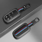 Keystera Metal Silicone Car Key Cover Compatible For Jeep Compass Smart Key