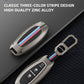 Metal Silicone Car Key Cover Compatible For Suzuki: Baleno, Ciaz, Ignis, S-Cross, Grand Vitara, Brezza & Toyota Urban Cruiser (3 Button smart key)