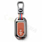 Metal Key Cover Compatible For Suzuki:Swift, Dzire, Baleno, Ertiga, Grand Vitara, Brezza, Fronx, Jimny XL6, & Toyota:Glanza, Urban Cruiser Hyryder