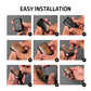 Metal Leather Brown Key Cover Compatible For Mercedes-Benz : E-Class, S-Class, A-Class, C-Class, G-Class 2020 Onwards