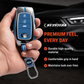 Metal Key Cover Compatible For Toyota: Innova Crysta, HyCross, Hilux, Fortuner, Legender, Land Cruiser, Camry (3 button smart key)