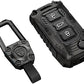 Metal Transformer Key Cover Compatible For Skoda : Octavia, Fabia, Laura, Superb, Rapid, Yeti & Volkswagen : Polo, Vento, Jetta, Ameo (3 Button Flip Key)