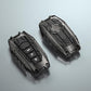 Metal Transformer Key Cover with keychain Compatible For Toyota: Innova Crysta, HyCross, Hilux, Fortuner, Legender, Land Cruiser, Camry (3 button smart key)
