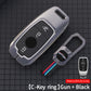 Metal Silicone Car Key Cover Compatible For Mercedes-Benz : E-Class, S-Class, A-Class, C-Class, G-Class 2020 Onwards