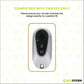 Metal Silicone Car Key Cover Compatible For New Mercedes Benz Maybach | S Class | E Class (3 Button Smart Key)