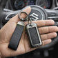 Metal Leather Black Key Cover Compatible For Suzuki : Baleno, Swift, Ertiga, XL6, DZire, Fronx, Scross, Celerio, Ciaz, Brezza, Grand Vitara, Jimny, Ignis